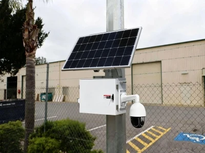 BIGLUX 200W ソーラー CCTV キット – どこでも信頼性の高いオフ-監視
