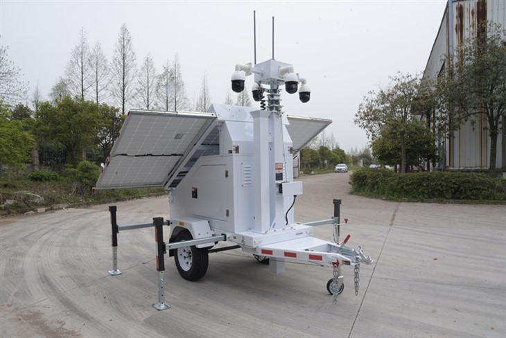 Mobile CCTV Tower Trailers